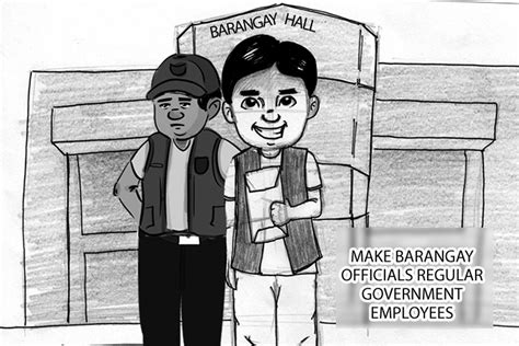 barangay captain drawing easy